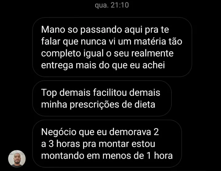 Avaliação de usuário